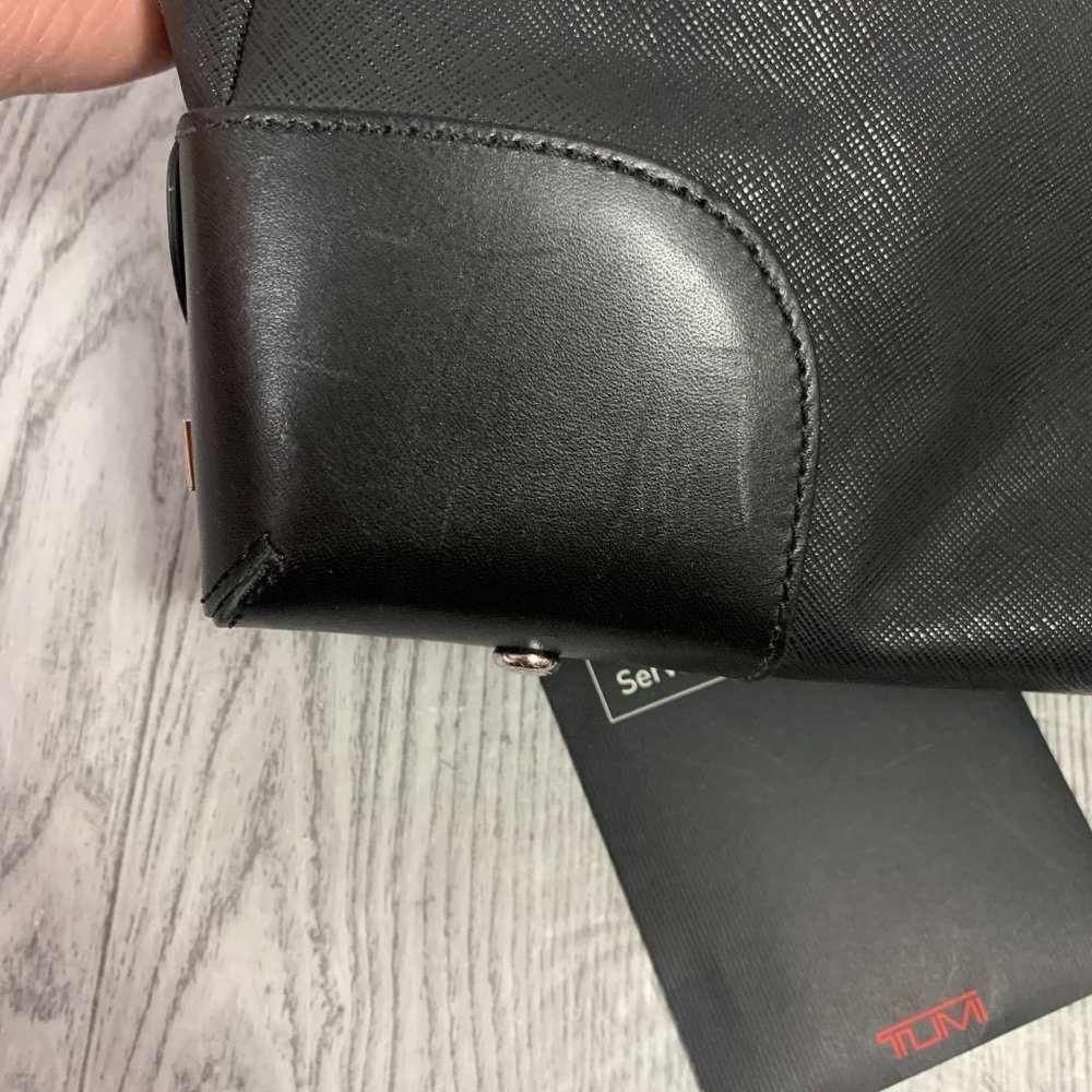Tumi Villa Nivelle Business Satchel W/ Strap Black - Picture 3 of 16